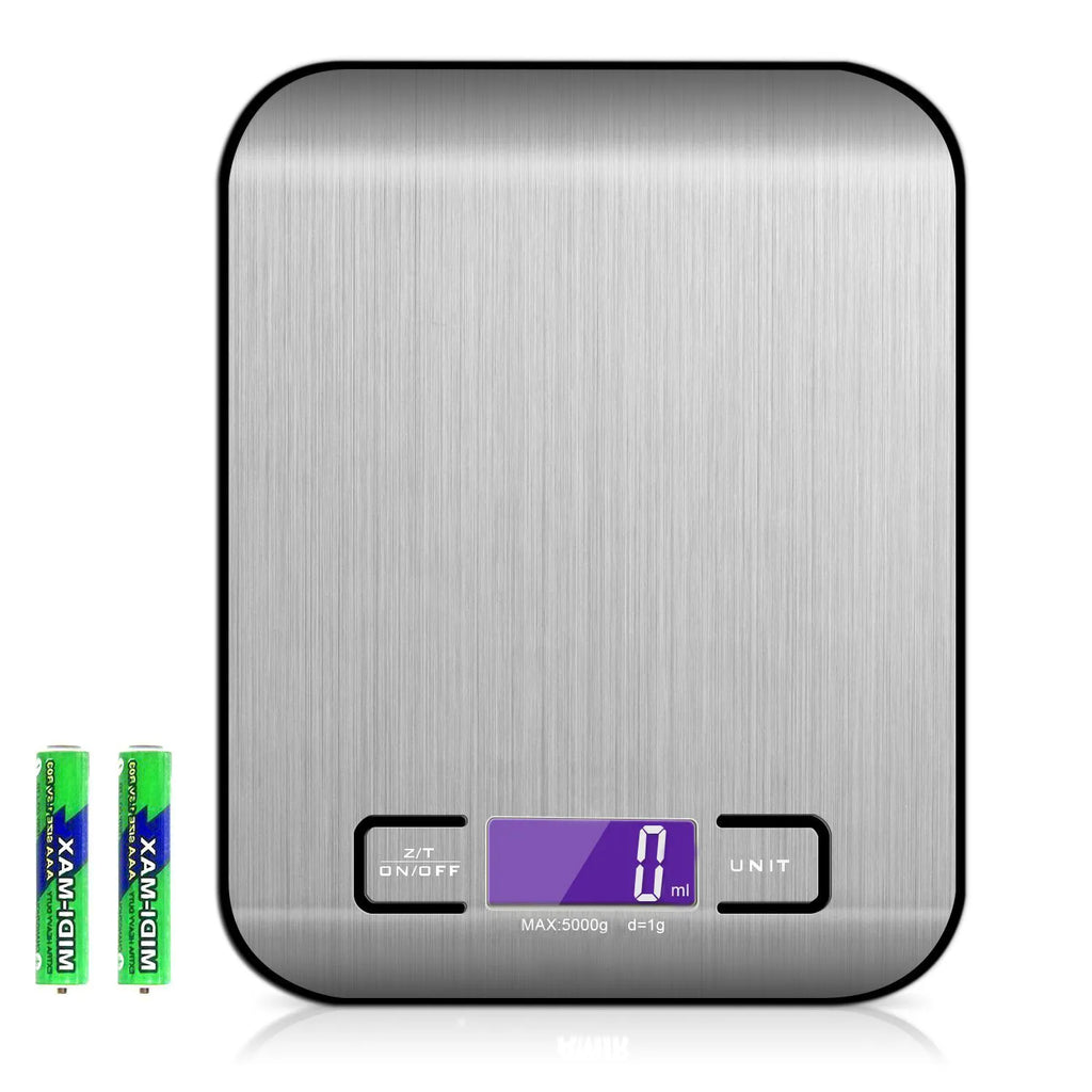 Rechargeable Stainless Steel Kitchen Scale Pi-Mart