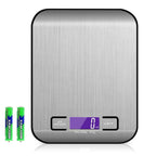 Rechargeable Stainless Steel Kitchen Scale Pi-Mart