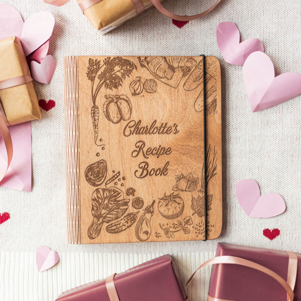Wooden Recipe Book – Peppers Theme - SJB-DIAMOND ELITES