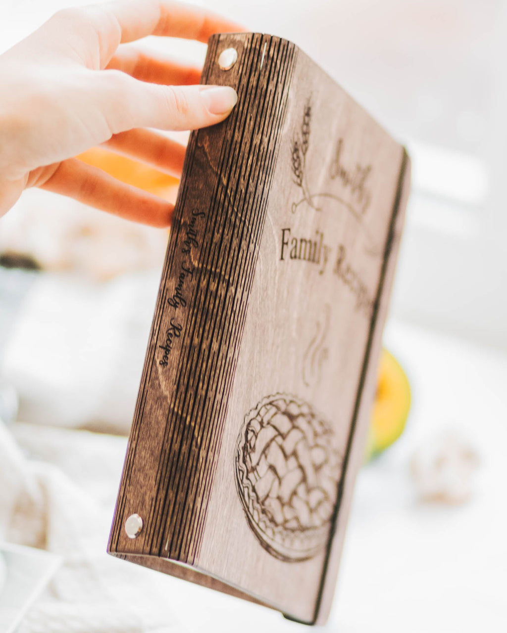 Wooden Recipe Book – Pies & Tarts - SJB-DIAMOND ELITES