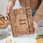 Wooden Recipe Book – Pastries Edition - SJB-DIAMOND ELITES