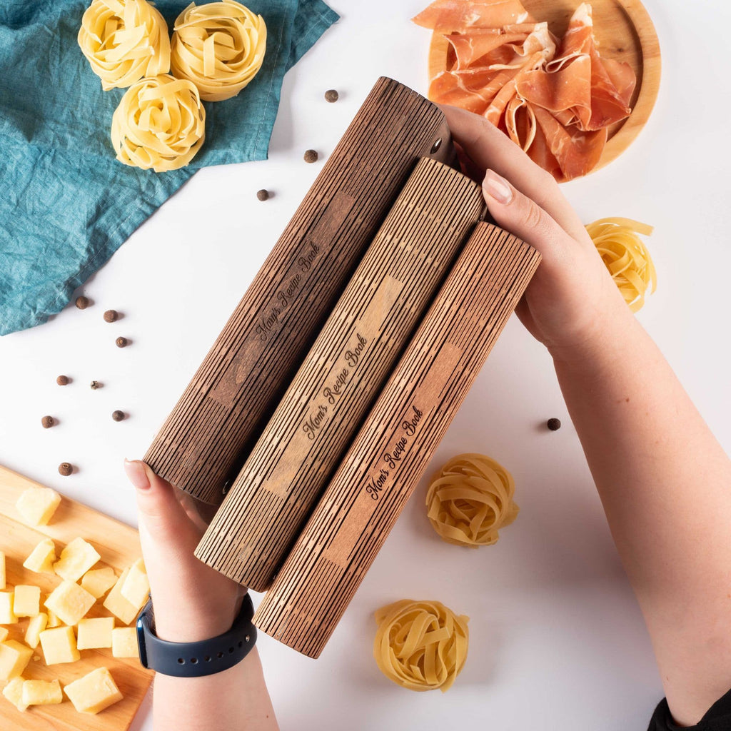 Wooden Recipe Book – Pastries Edition - SJB-DIAMOND ELITES