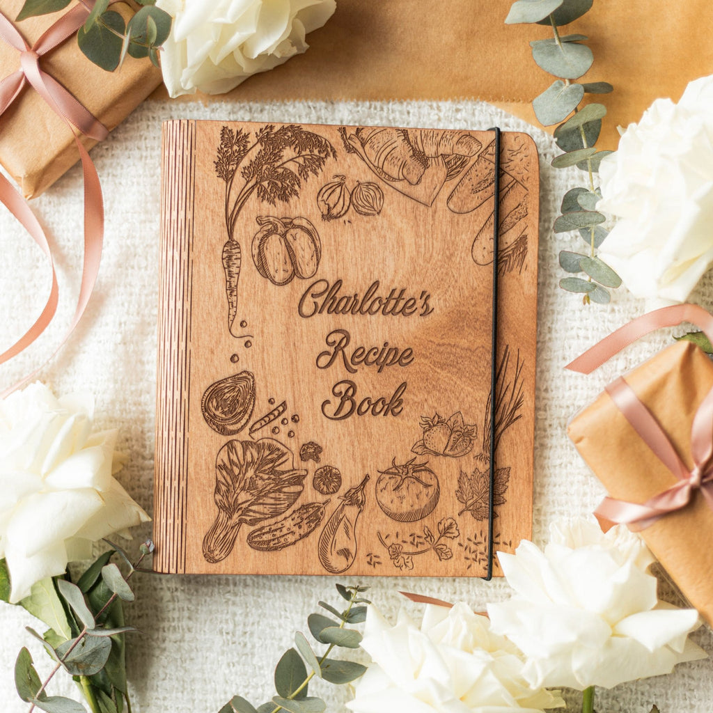 Wooden Recipe Book – Peppers Theme - SJB-DIAMOND ELITES