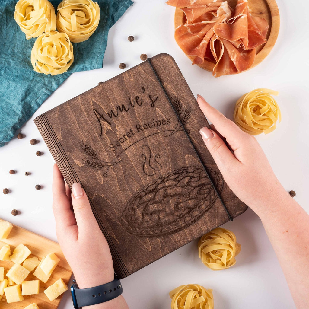 Wooden Recipe Book – Pies & Tarts - SJB-DIAMOND ELITES