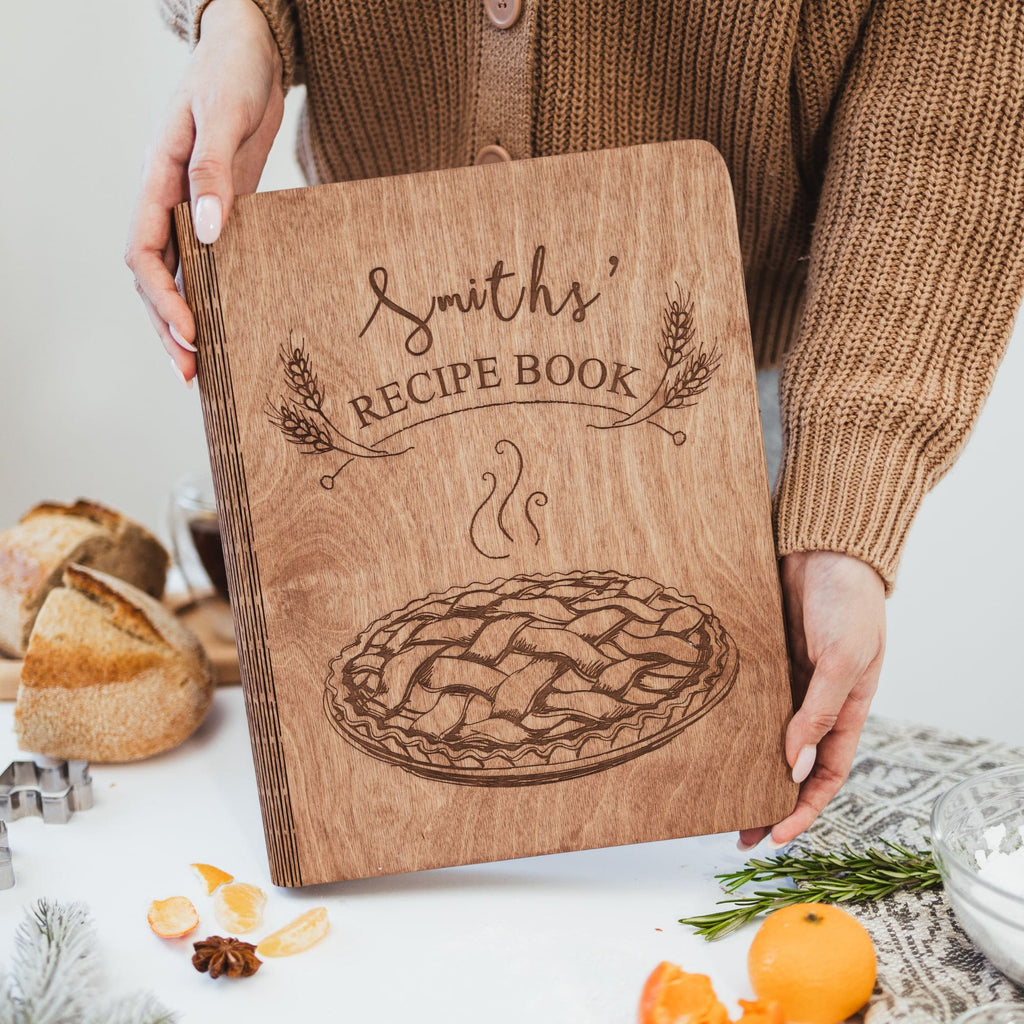 Wooden Recipe Book – Pies & Tarts - SJB-DIAMOND ELITES