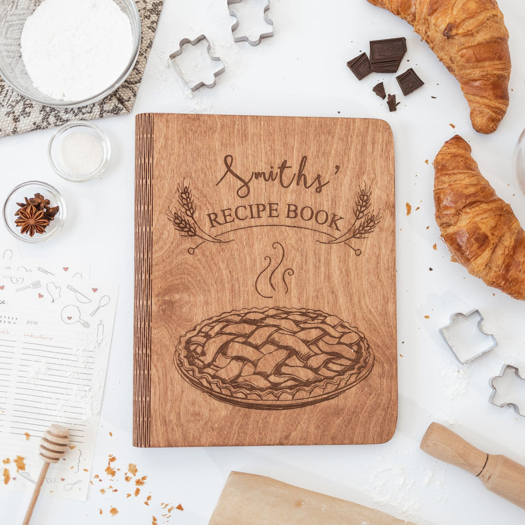 Wooden Recipe Book – Pies & Tarts - SJB-DIAMOND ELITES