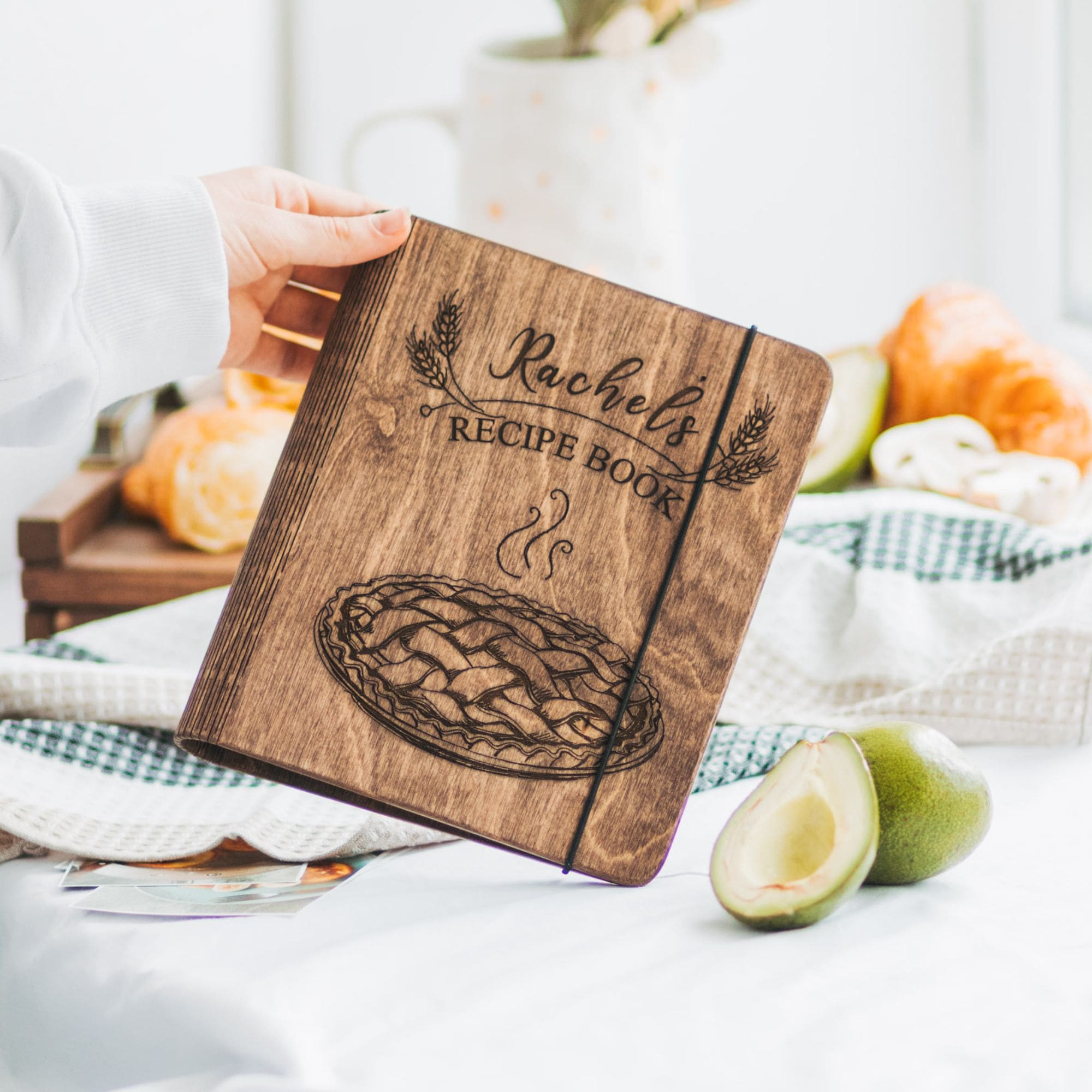 Wooden Recipe Book – Pies & Tarts - SJB-DIAMOND ELITES