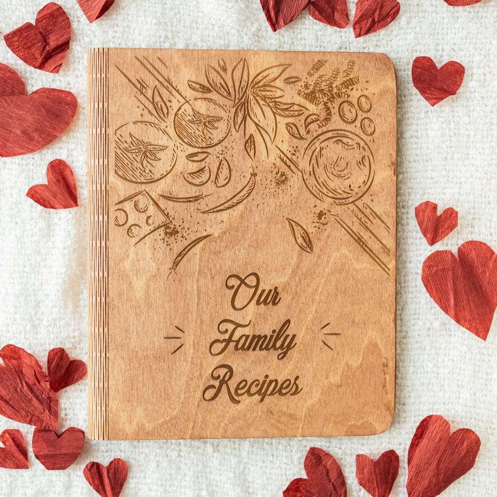 Wooden Recipe Book – Tomatoes Theme - SJB-DIAMOND ELITES
