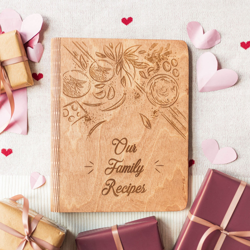 Wooden Recipe Book – Tomatoes Theme - SJB-DIAMOND ELITES