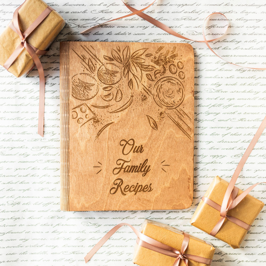 Wooden Recipe Book – Tomatoes Theme - SJB-DIAMOND ELITES