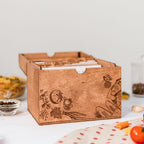 Wooden Recipe Box – Peppers Theme - SJB-DIAMOND ELITES