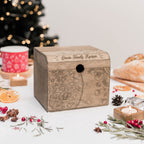 Wooden Recipe Box – Pizza Lovers Edition - SJB-DIAMOND ELITES