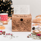 Wooden Recipe Box – Tomatoes Design - SJB-DIAMOND ELITES