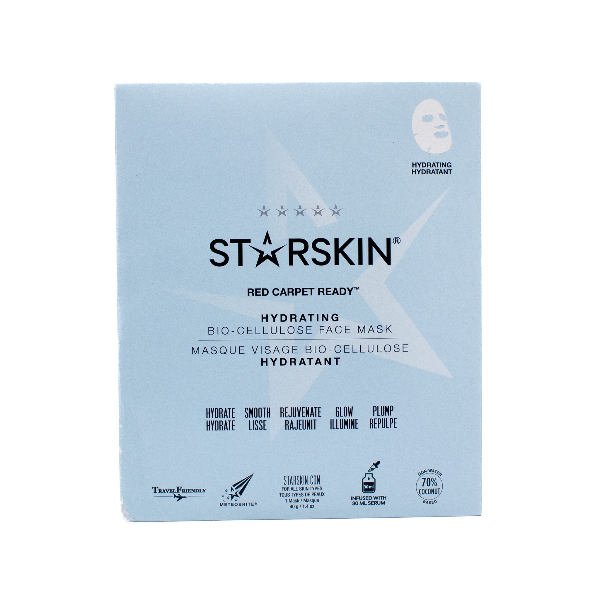STARSKIN Red Carpet Ready Hydrating Face Mask 1 MASK - Imperfect Box This is Beauty US