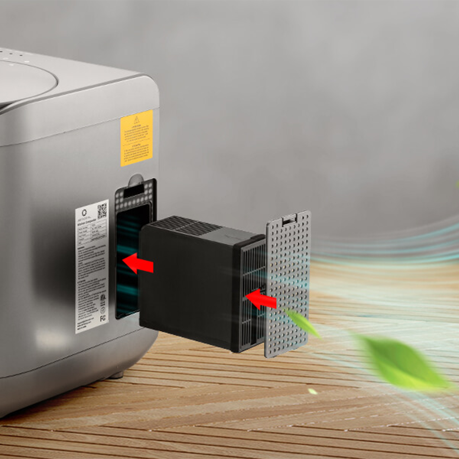 Revive Electric Kitchen Composter, Visual Version Airthereal