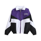 Men's Patchwork Embroidery Bomber Varsity Jacket Pi-Mart