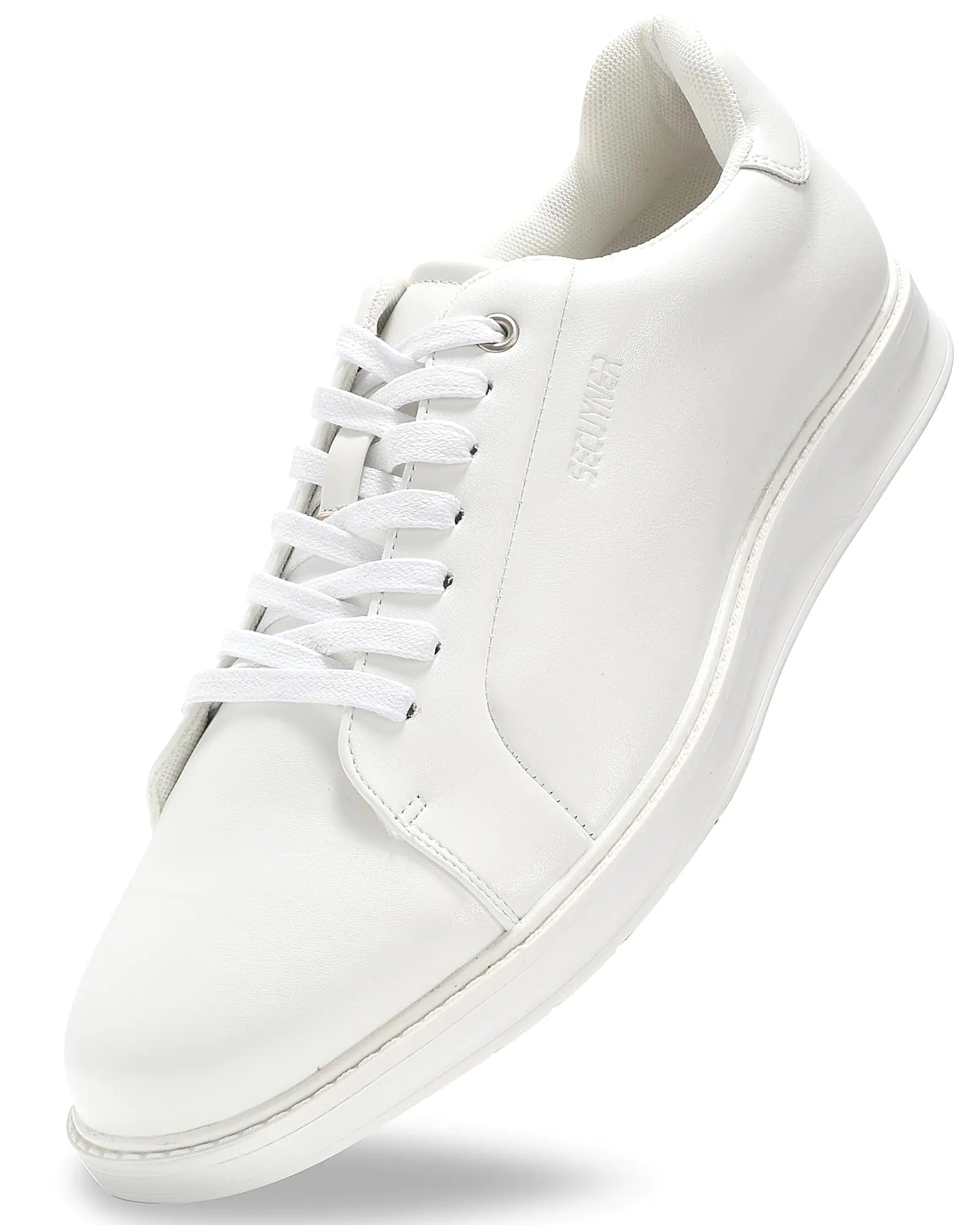 Secuyner Mens Faux Leather Derby Shoes Casual Oxfords Shoes Comfort Business Fashion Dress Brogue Shoes for Office Walking Shoes Pi-Mart