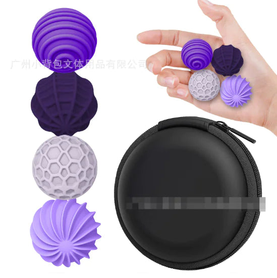 Silicone Sensory Magnetic Ball Toy Pi-Mart
