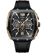 LIGE Men's Elite Sport Waterproof Quartz Watch with Luminous Dial Pi-Mart