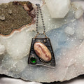 Rhodochrosite On 925 Silver Pendant - SJB-DIAMOND ELITES