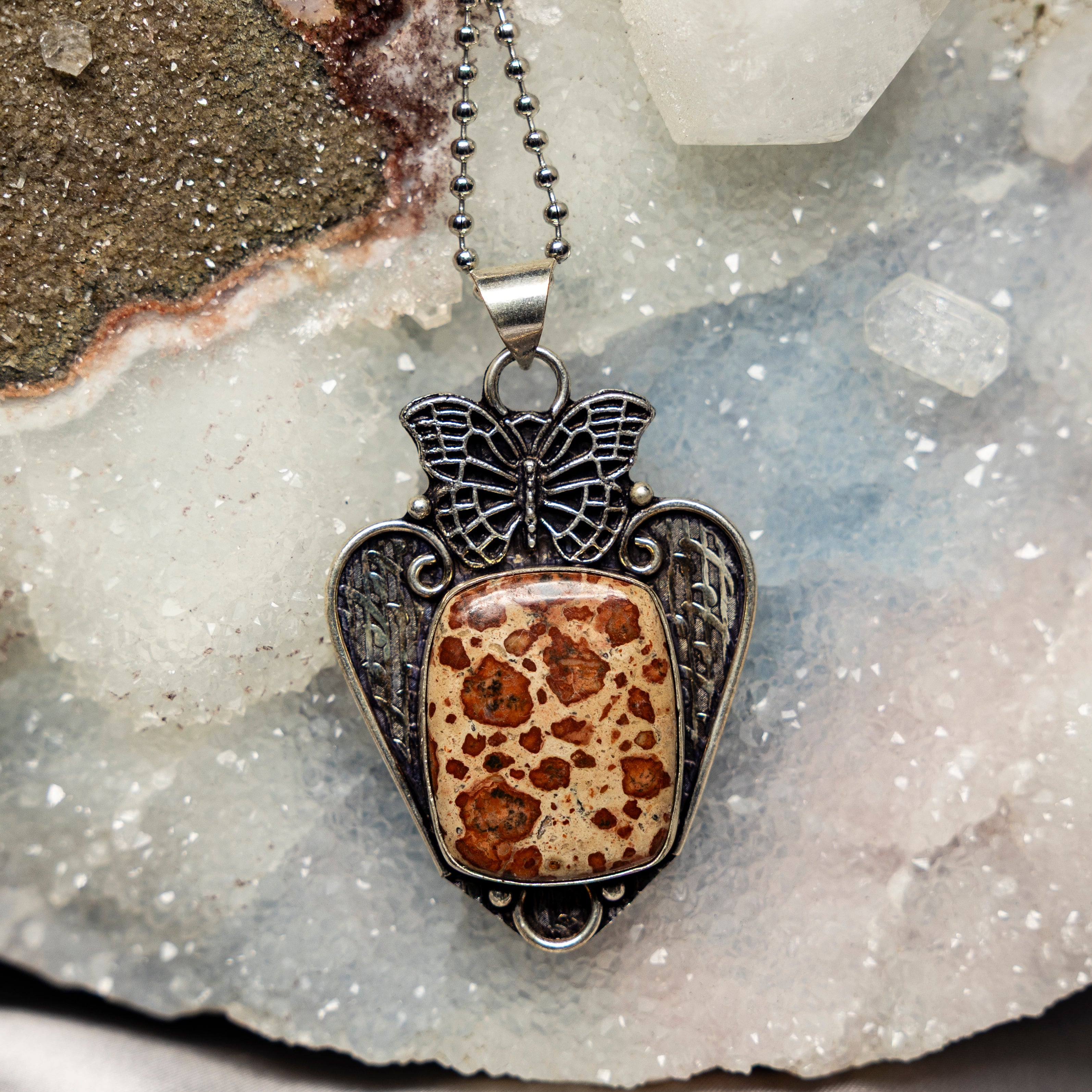 Rhyolite On 925 Silver Pendant - SJB-DIAMOND ELITES