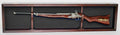 Rifle Gun Display Case Wall Cabinet UV Protection Lockable. The Military Gift Store