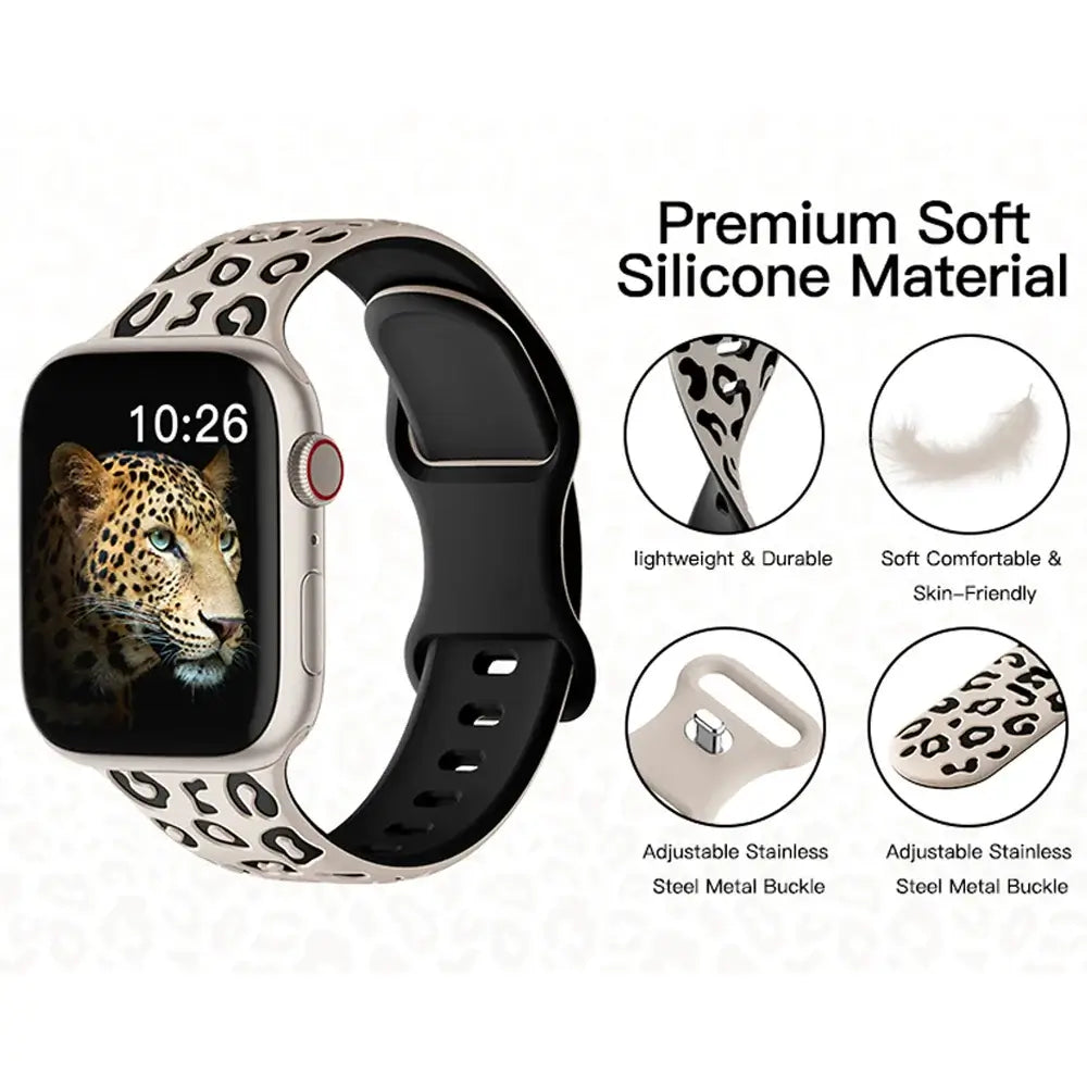 Apple Watch Silicone Strap - Stylish, Durable, and Soft - SJB-DIAMOND ELITES