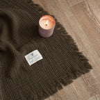 Maillard Cotton Blankets Four Layers Of Gauze Sofa Cover Blanket With Tassel AB Side Office Nap Decorative Bed Muslin Blanket Lootquake LLC