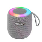 Outdoor portable wireless Bluetooth speaker, subwoofer, car and home with colorful lights, atmospheric small mini speaker Lootquake LLC