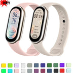 Sport Watchbands For Xiaomi Mi band 8-9 NFC Replacement miband9/8 silicone Bracelet waterproof Strap smart mi band 9 Accessories Lootquake LLC