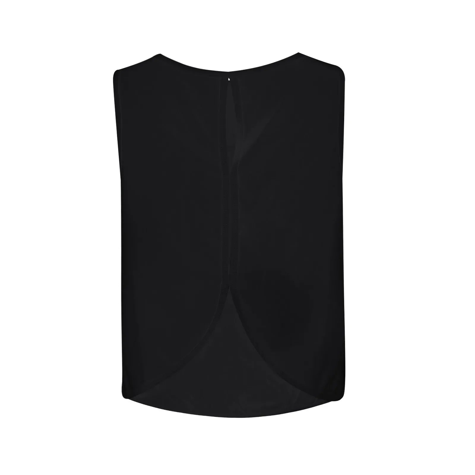 Women'S Solid Color Top Women'S Sports Suspender Top Women'S Fashion Hollow Back Sports Running Fitness Casual Hundred Yoga Top Lootquake LLC