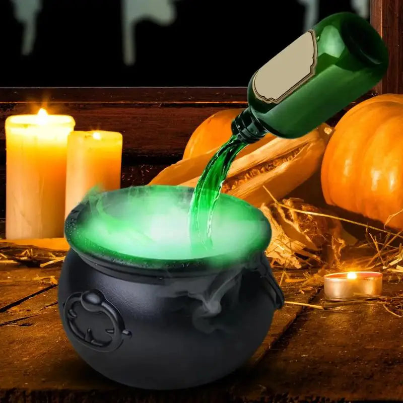 Halloween Black Bowl Magic Float Bottle And Diffuser Horror House Decoration Hocus Pocus Party Scary Props Halloween Decor