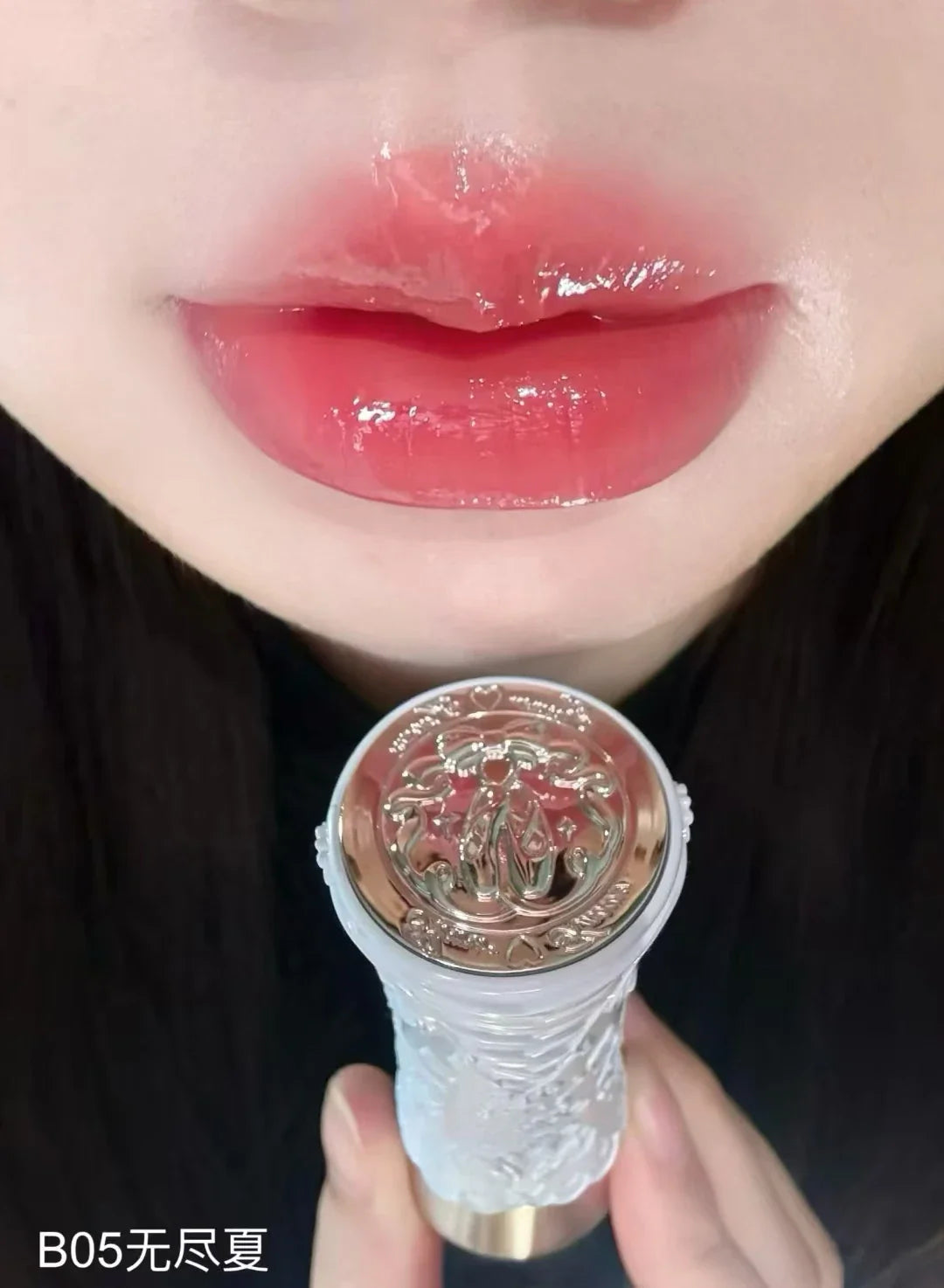 Flower Knows Lipstick Swan Ballet Lip Gloss Mirror Moisturizing Long-lasting Lip Glaze Nostickcup Nourishing  3.5g Lootquake LLC