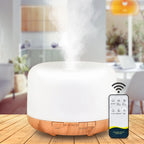 Air Humidifier Essential Oil Diffuser 300ML 500ML 1000ML With Lights Remote Control Ultrasound Electric Aromatherapy Diffuser Lootquake LLC