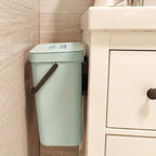 Food Waste Basket Bin for Kitchen, Small Countertop Compost Bin with Lid,Odor-Free Food Scrap Container,Wall Mounted Garbage Can