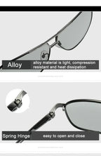 2024 UV400 Polarized Sunglasses Men Women Outdoor Discoloration Eyewear Men Trendy Photochromic Night Vision Sun Glasses