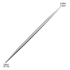 Stainless Steel Soft Pottery Clay Carved Tools Double Head Sculpture Pottery Model Tool DIY