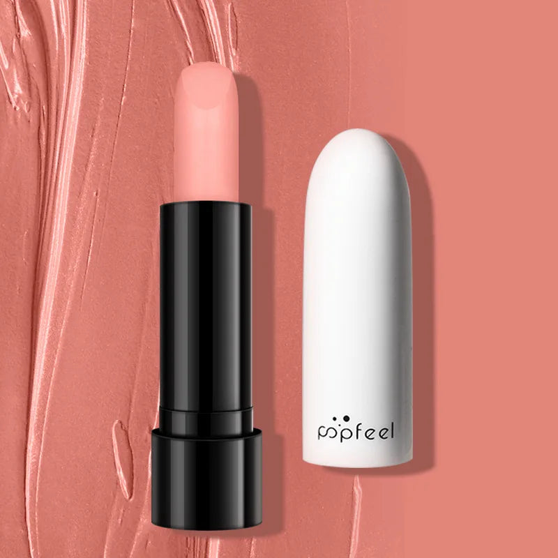 High Quality Popfeel Waterproof Lasting Matte Luxury Velvet Lipstick Make up Smudge-Free Pigmented Lipsticks Lip Gloss Cosmetics Lootquake LLC