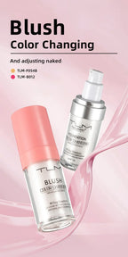 TLM Foundation Color Changing Mike Makeup For Full Coverage Blush Cream Brightening Moisturizing Longlasting Non-flading Makeup Lootquake LLC