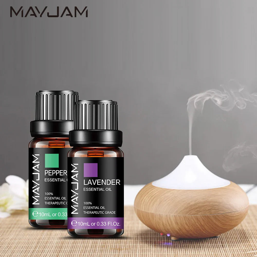 MAYJAM Pure Essential Oils,Massage Oil,Humidifier,Diffuser,Candle Making,Air Freshener Lootquake LLC