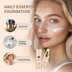 White Liquid Foundation Color Changing Foundation High Coverage SPF30 Sunscreen Concealer CC Cream Korean Makeup Base Cosmetic Lootquake LLC