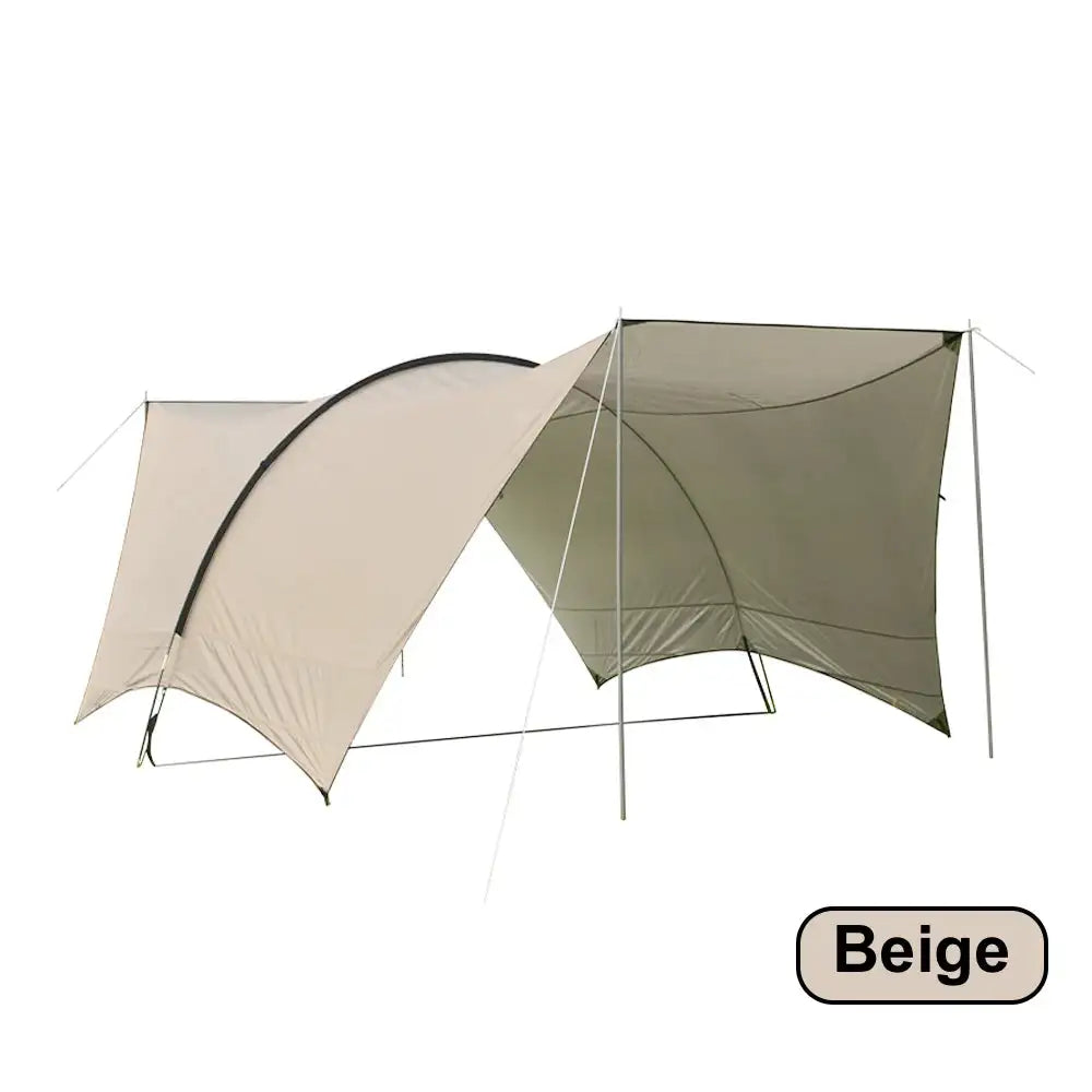 Large Camping Dome shelter Fire shelter Bull shelter type tent oversized habi tarp shelter Habitat Tunnel type Camping Shelter