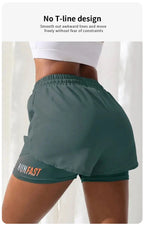 FlexFit High Rise Yoga Shorts THRIXINE