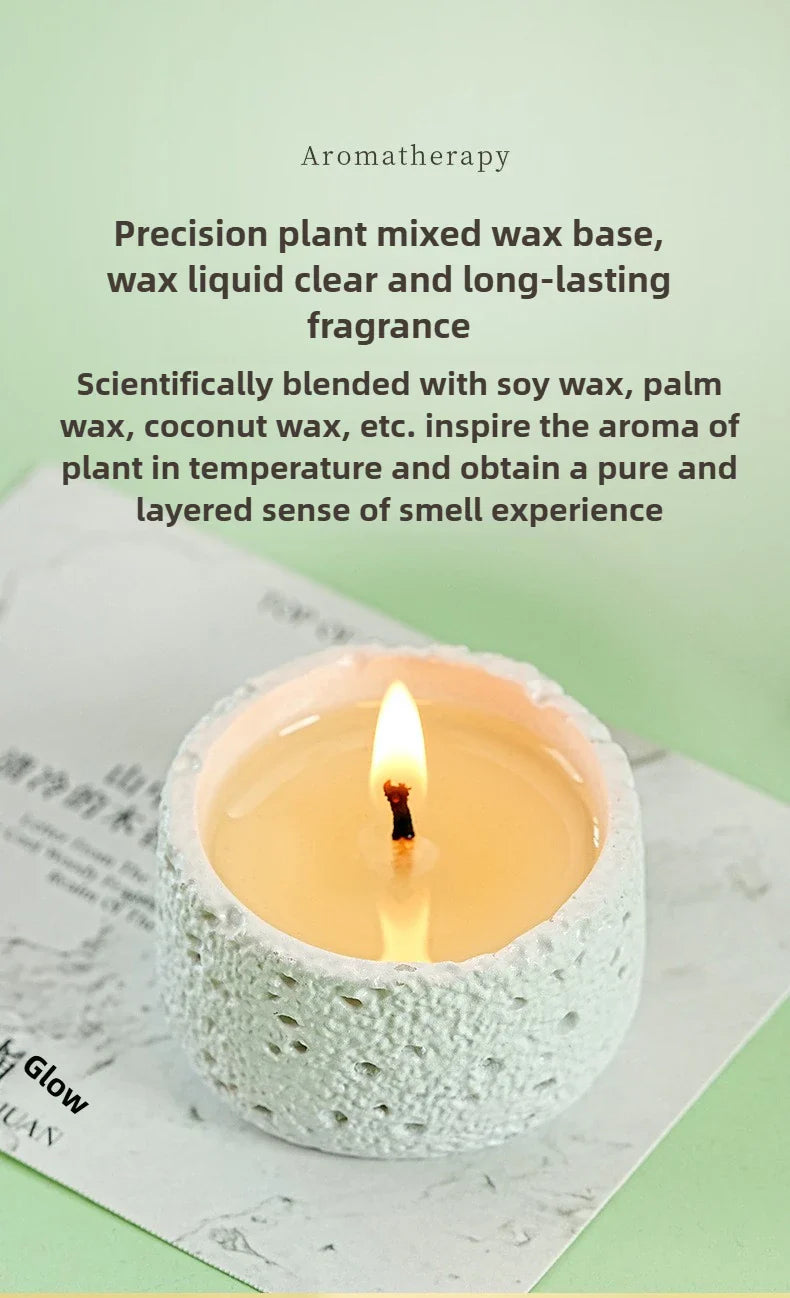 Premium Aromatherapy Scented Candles - Handmade Soy Wax Candles for Relaxation and Home Decor - Long-Lasting Fragrance ﻿ Lootquake LLC