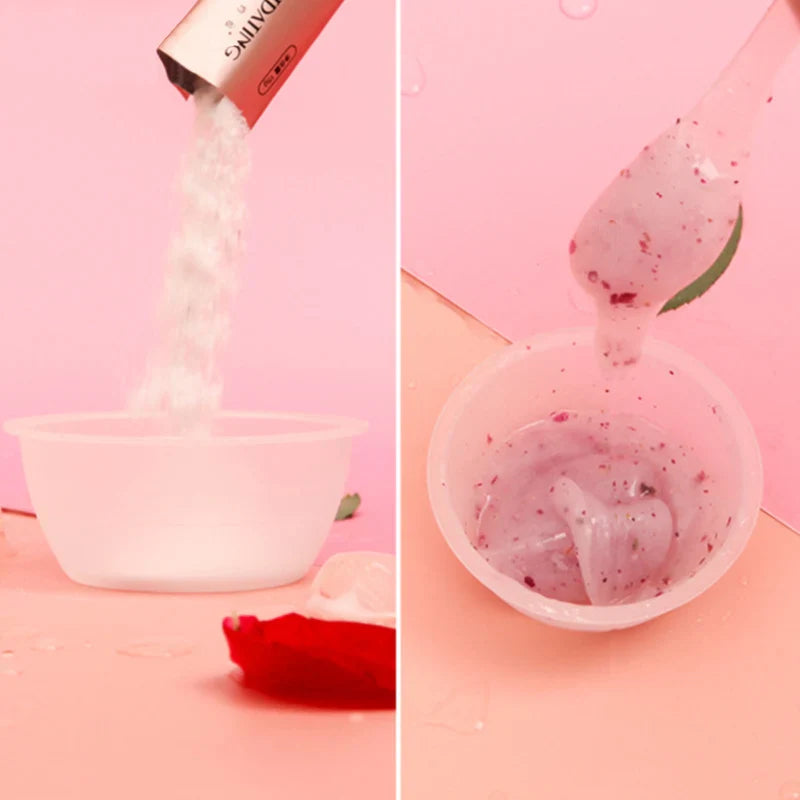 Moisturizing Salon SPA Soft Hydro Jelly Mask Powder Face Skin Care Whitening Rose Collagen Peel Off DIY Rubber Facial Jellymask Lootquake LLC