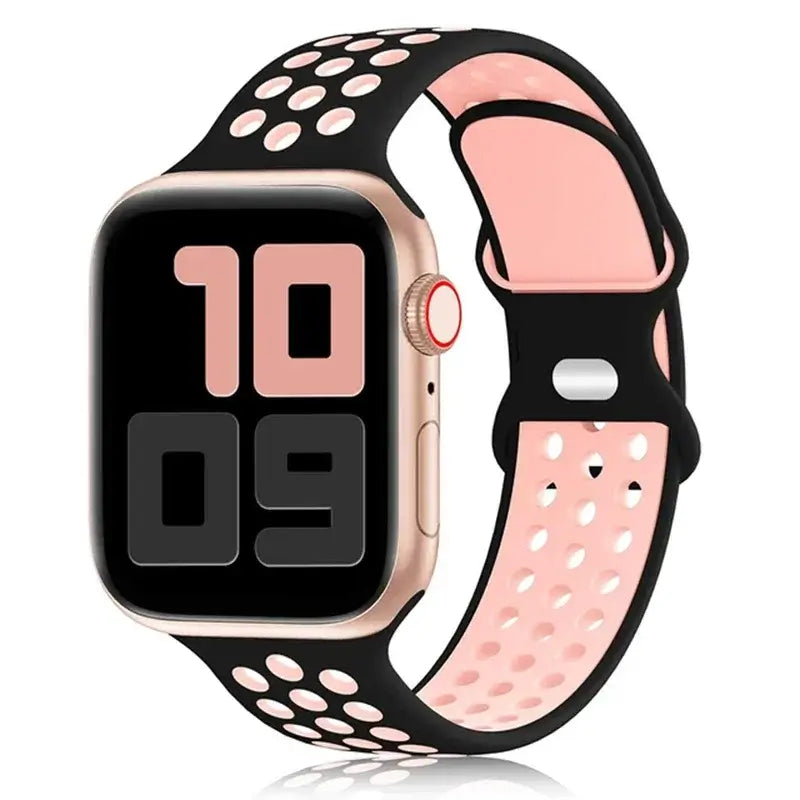 Apple Watch Silicone Band - Soft Breathable Design - SJB-DIAMOND ELITES