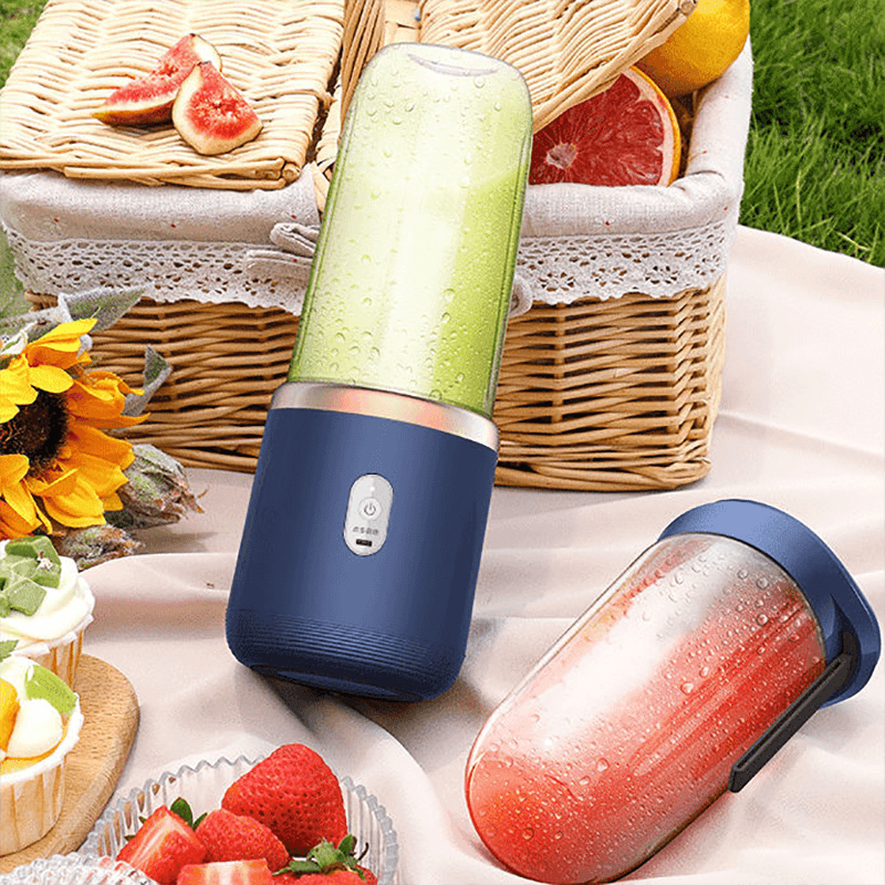 Portable Juicer Blender 300ml Electric Fruit Juicer USB Charging Lemon Orange Fruit Juicing Cup Smoothie Blender Machine Electric Fruit Juicer USB Charging Lemon Orange Fruit Juicing Cup Smoothie Blender Machine Stevvex