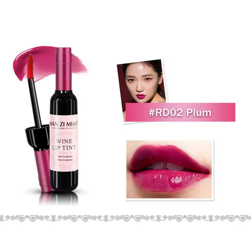 Lipstick Wine Lip Stain Baby Pink Lipgross Matte Liquid Lip Glaze Long Lasting Waterproof Lip Stain Nonstick Cup Lipstick Lootquake LLC