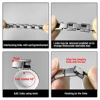 1pc New Designer Exploration Hotel Map Tent Charm Links Fit 9mm Bracelet Stainless Steel Jewelry DIY Making Bangle
