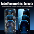 4PCS Tempered Glass For iPhone 11 12 13 14 Pro MAX XR X XS Max Screen Protector on For iPhone 12 11 13 14 Mini 7 8 6 Plus Glass Edge- Bubble Free- Scratch Resistant Protective Film For iPhone